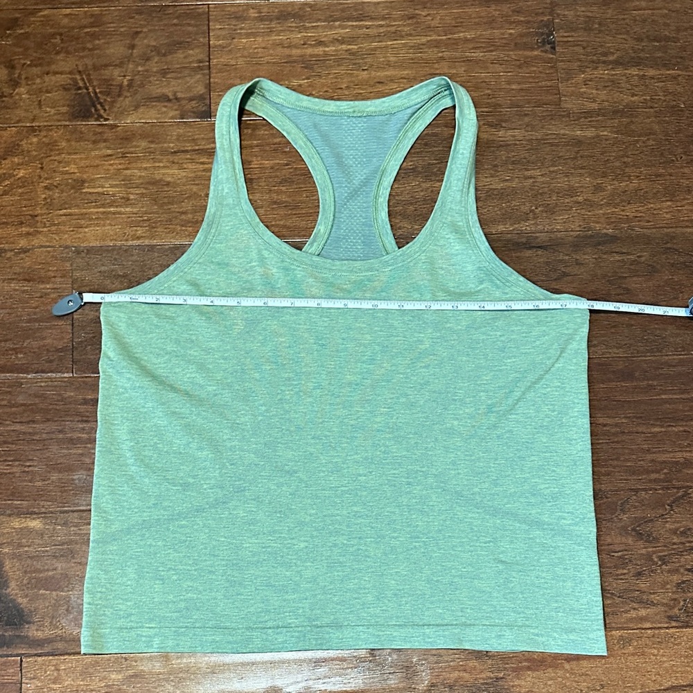 Lululemon Athletica Light Green Tank Top